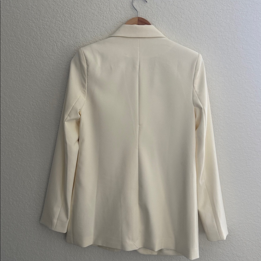 Camila Coelho "Arielle" Ivory Blazer Size XXS - Picture 5 of 13